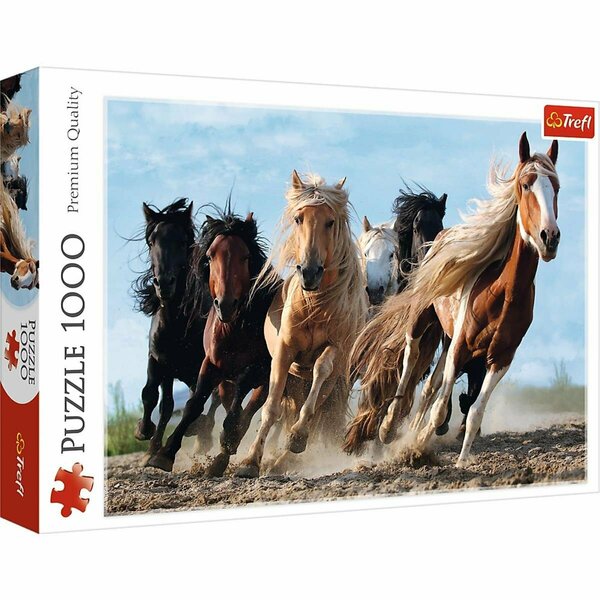 Trefl -10446 Galloping Horses Jigsaw Puzzle - 1000 Piece Trefl-10446